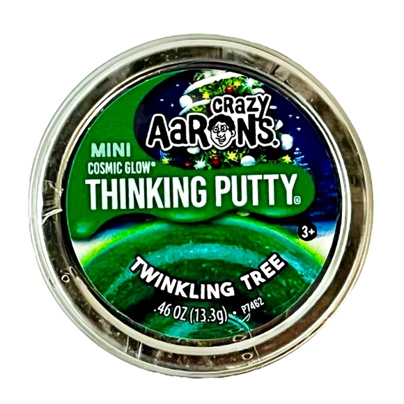 Crazy Aarons Mini Cosmic Glow Thinking Putty 0.46oz Tin 3 Pack Bundle New Sealed - Picture 4 of 7